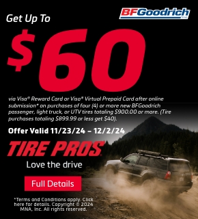 BFGoodrich Special | Fort Washington Tire Pros and Auto Center